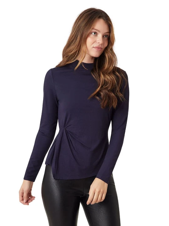 Zdjęcie produktu Scotch & Soda Bluzka w kolorze granatowym rozmiar: XS