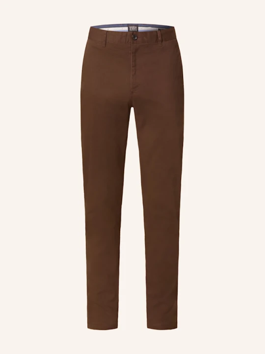 Zdjęcie produktu Scotch & Soda Chinosy Mott Super Slim Fit braun BRĄZOWY