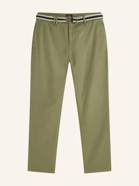Zdjęcie produktu Scotch & Soda Chinosy Warren O Kroju Extra Slim Fit gruen OLIWKOWY