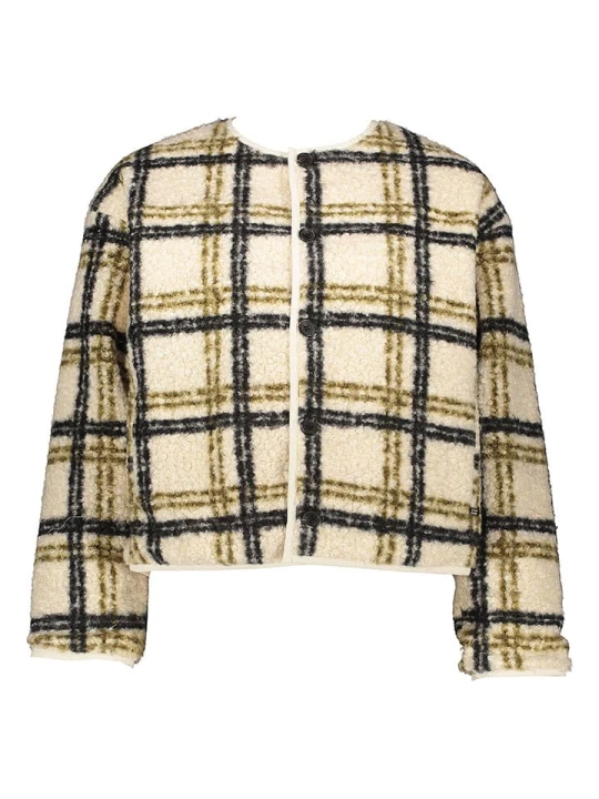 Zdjęcie produktu Scotch & Soda Dwustronna kurtka w kolorze zielono-czarno-kremowym rozmiar: M
