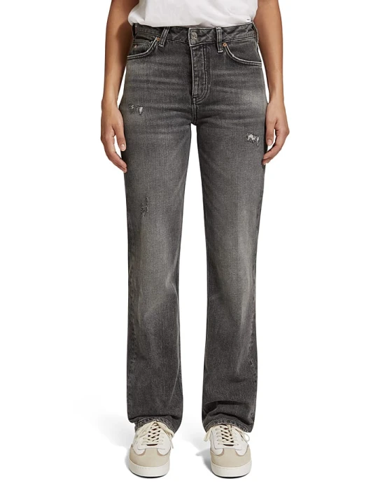 Zdjęcie produktu Scotch & Soda Dżinsy - Regular fit - w kolorze antracytowym rozmiar: W25 / L32