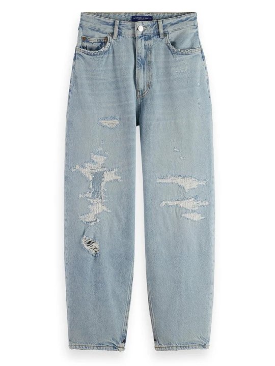 Zdjęcie produktu Scotch & Soda Dżinsy - Tapered fit - w kolorze błękitnym rozmiar: W28/L32