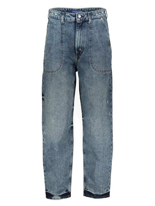 Zdjęcie produktu Scotch & Soda Dżinsy "The Tide" - Balloon fit - w kolorze niebieskim rozmiar: W24/L32