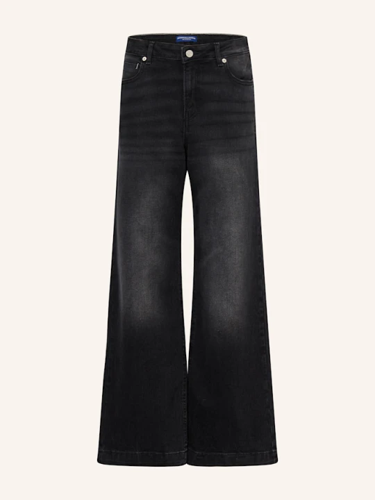 Zdjęcie produktu Scotch & Soda Jeansy The Wave Wide Leg Fit schwarz CZARNY