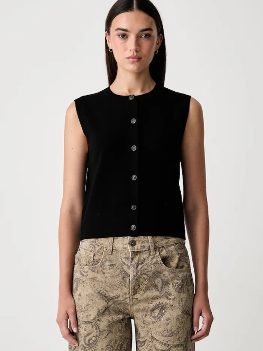 Zdjęcie produktu Scotch & Soda kardigan damski z wiskozą czarny