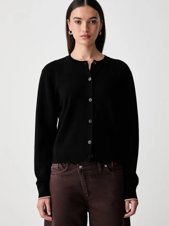 Zdjęcie produktu Scotch & Soda kardigan damski z wiskozą czarny