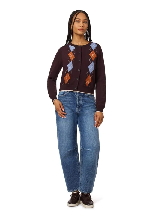 Zdjęcie produktu Scotch & Soda Kardigan w kolorze ciemnobrązowym rozmiar: L