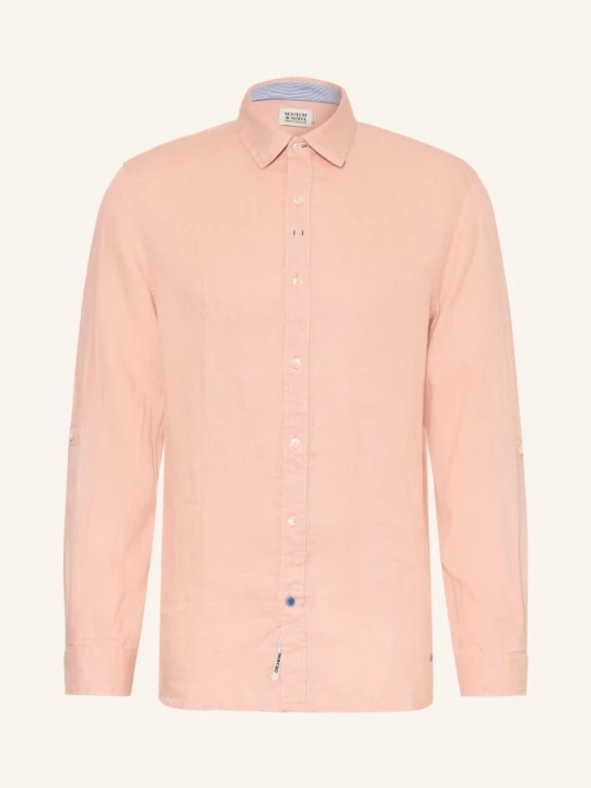 Zdjęcie produktu Scotch & Soda Koszula Lniana Comfort Fit rosa JASNORÓŻOWY