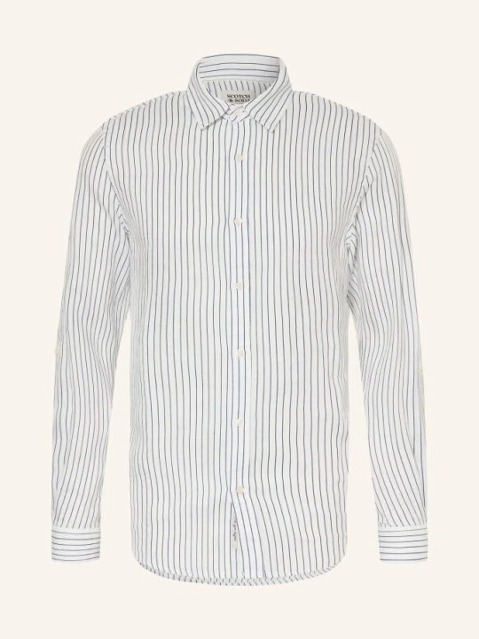Zdjęcie produktu Scotch & Soda Koszula Lniana O Regularnym Kroju weiss