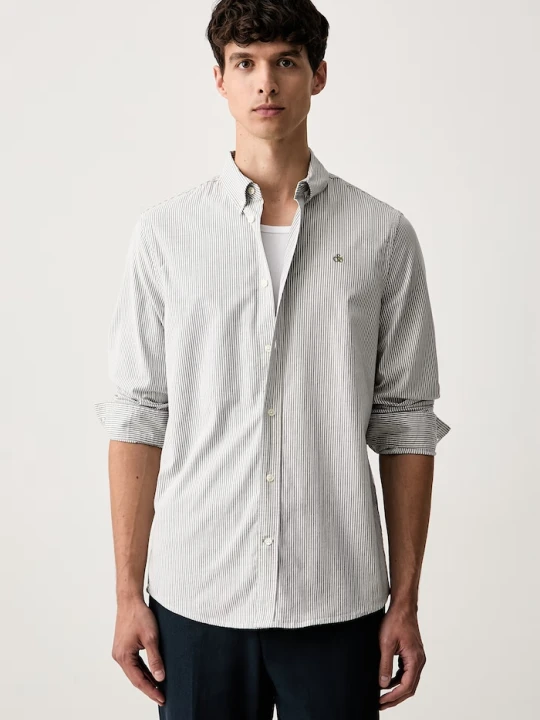 Zdjęcie produktu Scotch & Soda koszula męska bawełniana z elastanem biały