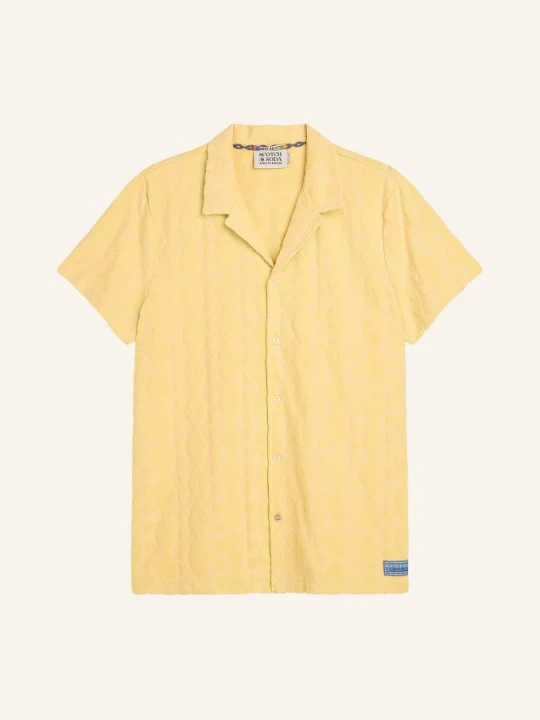 Zdjęcie produktu Scotch & Soda Koszula Resortowa Regular Fit gelb ŻÓŁTY