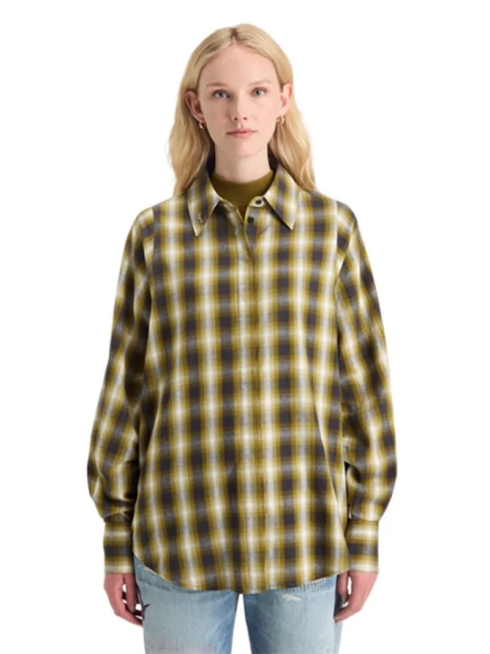Zdjęcie produktu Scotch & Soda Koszula w kolorze czarno-żółtym rozmiar: 38
