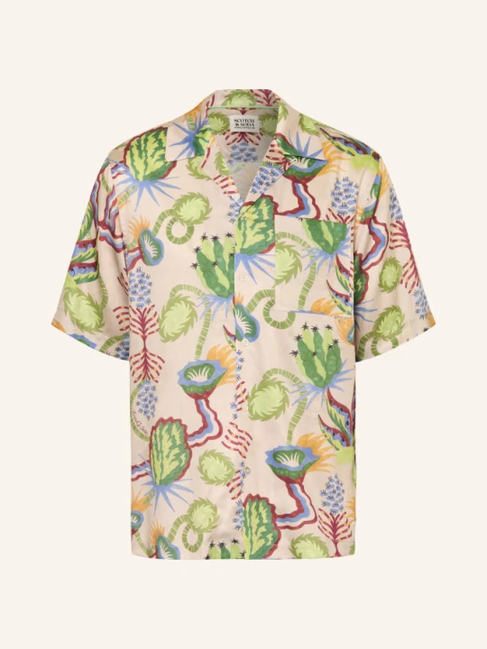 Zdjęcie produktu Scotch & Soda Koszula Wypoczynkowa Relaxed Fit beige