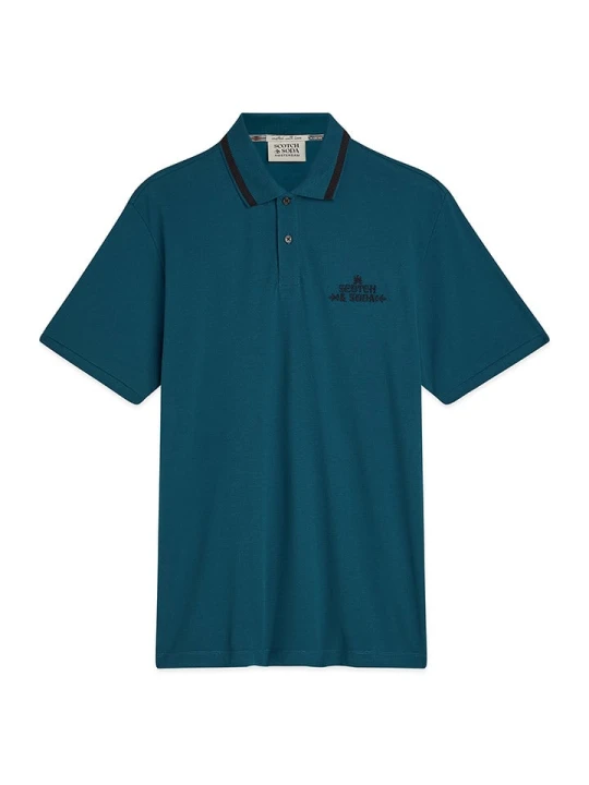 Zdjęcie produktu Scotch & Soda Koszulka polo w kolorze granatowym rozmiar: S