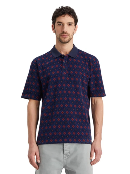 Zdjęcie produktu Scotch & Soda Koszulka polo w kolorze granatowym rozmiar: XL