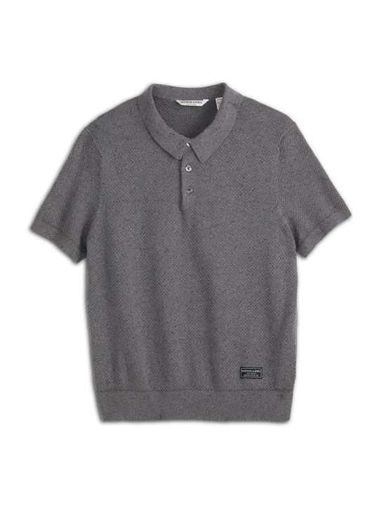 Zdjęcie produktu Scotch & Soda Koszulka polo w kolorze szarym rozmiar: S