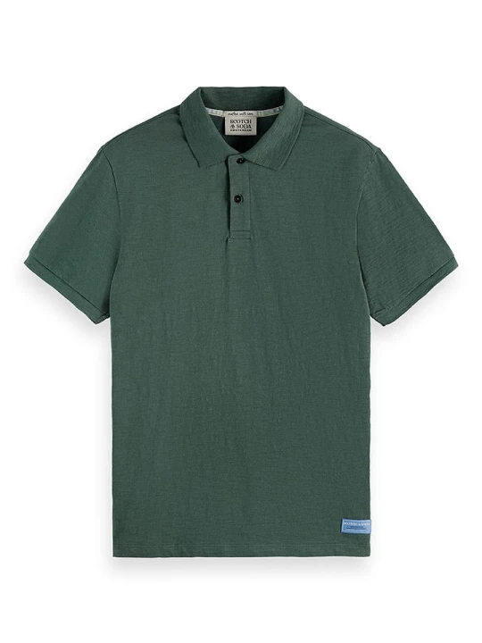 Zdjęcie produktu Scotch & Soda Koszulka polo w kolorze zielonym rozmiar: S