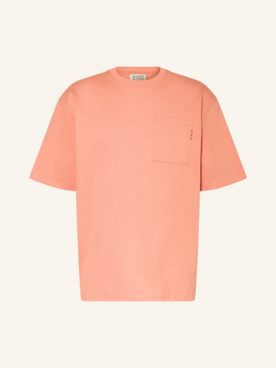 Zdjęcie produktu Scotch & Soda Koszulka rosa JASNOCZERWONY