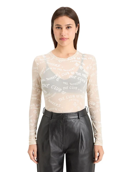 Zdjęcie produktu Scotch & Soda Koszulka w kolorze białym rozmiar: M