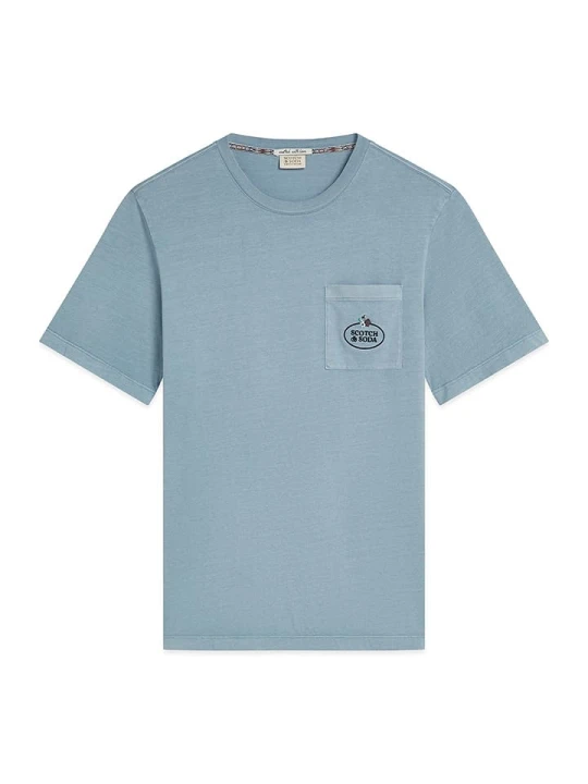 Zdjęcie produktu Scotch & Soda Koszulka w kolorze błękitnym rozmiar: S