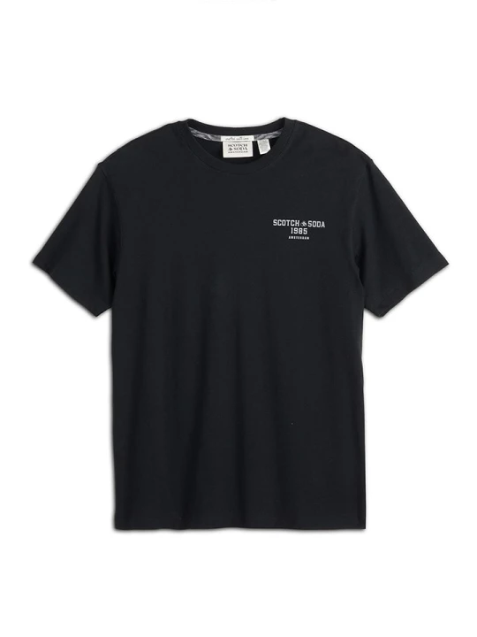 Zdjęcie produktu Scotch & Soda Koszulka w kolorze czarnym rozmiar: M