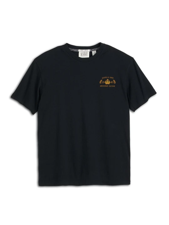 Zdjęcie produktu Scotch & Soda Koszulka w kolorze czarnym rozmiar: M