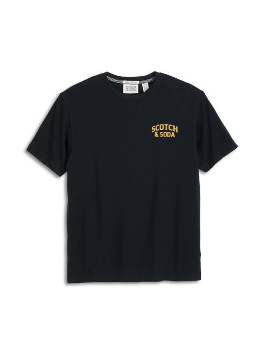Zdjęcie produktu Scotch & Soda Koszulka w kolorze czarnym rozmiar: L
