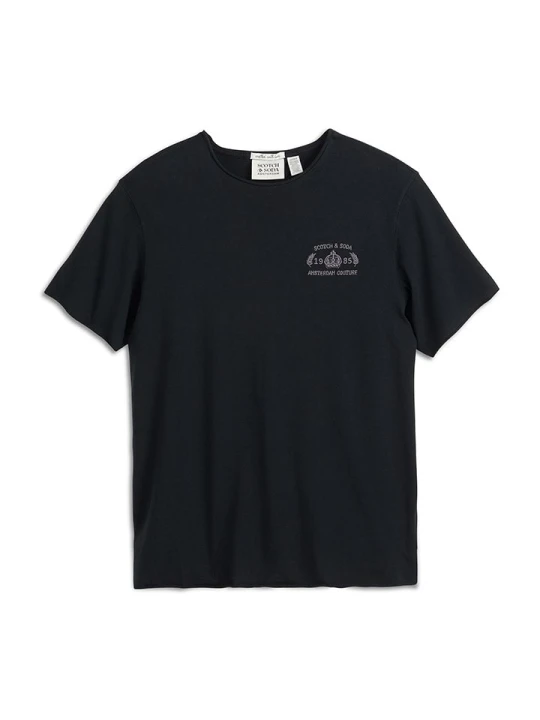 Zdjęcie produktu Scotch & Soda Koszulka w kolorze czarnym rozmiar: S