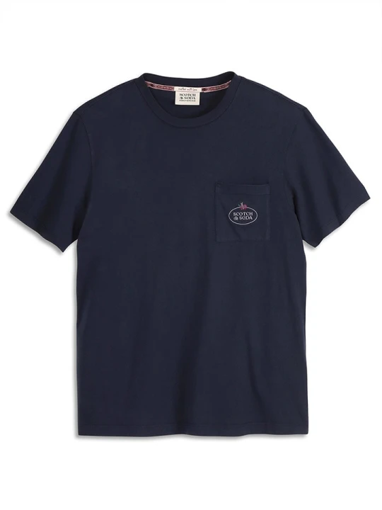 Zdjęcie produktu Scotch & Soda Koszulka w kolorze granatowym rozmiar: XL