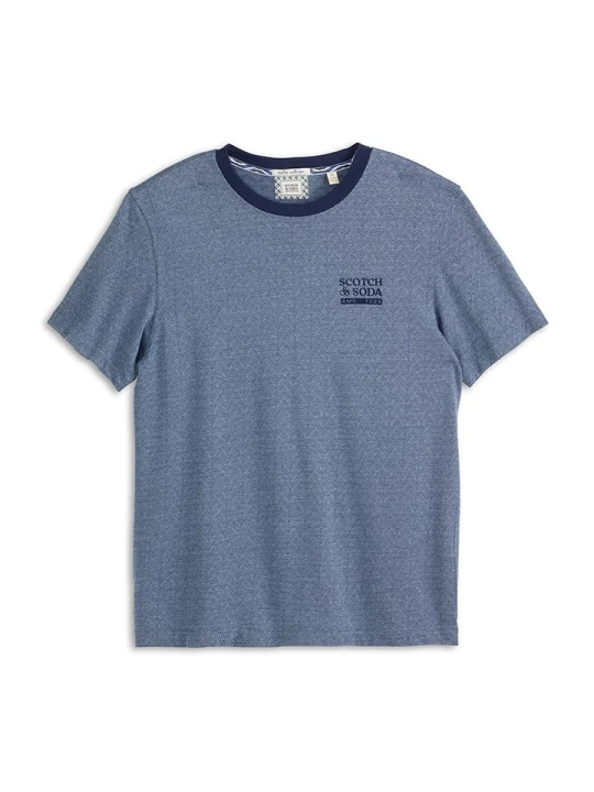 Zdjęcie produktu Scotch & Soda Koszulka w kolorze niebieskim rozmiar: M