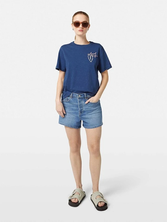 Zdjęcie produktu Scotch & Soda Koszulka w kolorze niebieskim rozmiar: S