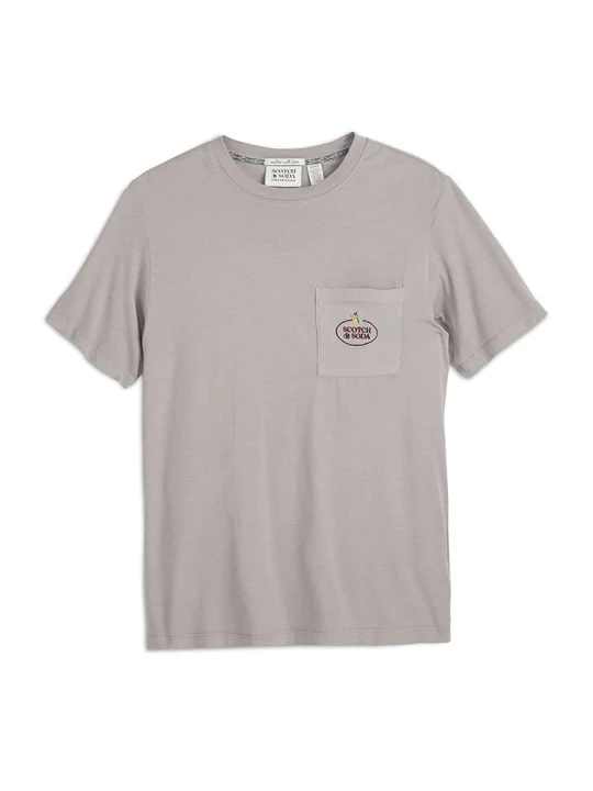 Zdjęcie produktu Scotch & Soda Koszulka w kolorze szarym rozmiar: S