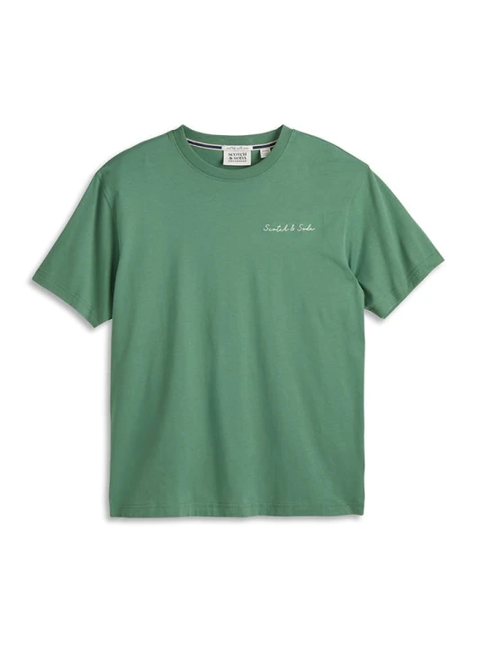 Zdjęcie produktu Scotch & Soda Koszulka w kolorze zielonym rozmiar: S