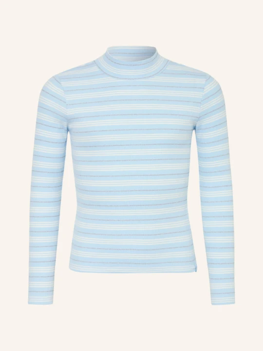 Zdjęcie produktu Scotch & Soda Koszulka Z Długim Rękawem Z Brokatową Przędzą blau
