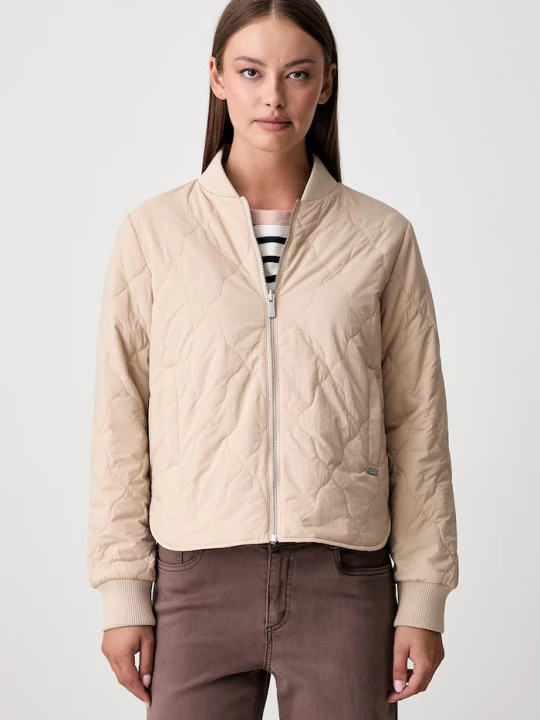 Zdjęcie produktu Scotch & Soda kurtka dwustronna damska beżowy
