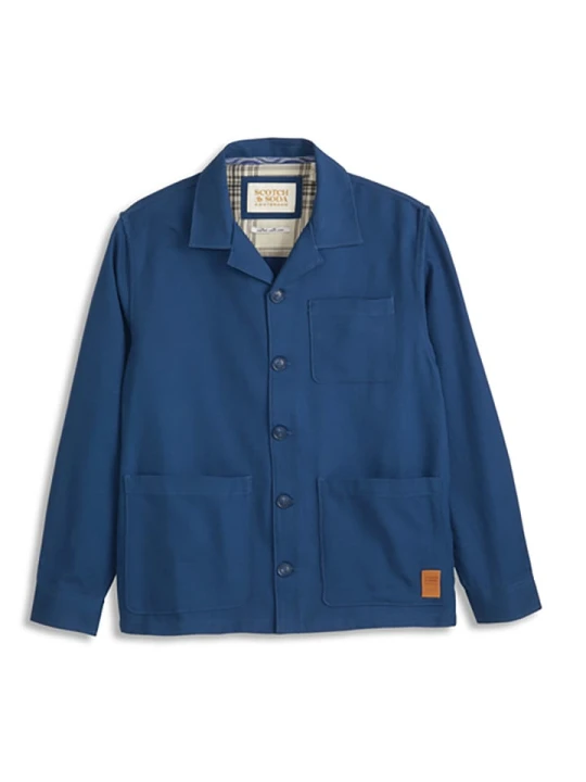Zdjęcie produktu Scotch & Soda Kurtka koszulowa w kolorze granatowym rozmiar: S