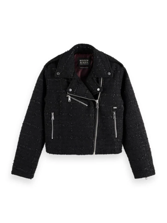 Zdjęcie produktu Scotch & Soda Kurtka przejściowa w kolorze czarnym rozmiar: XL