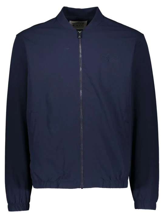 Zdjęcie produktu Scotch & Soda Kurtka "Seersucker" w kolorze granatowym rozmiar: XL