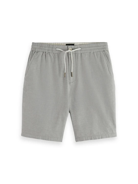Zdjęcie produktu Scotch & Soda szorty z lnianą częścią Mężczyźni Bawełna szary