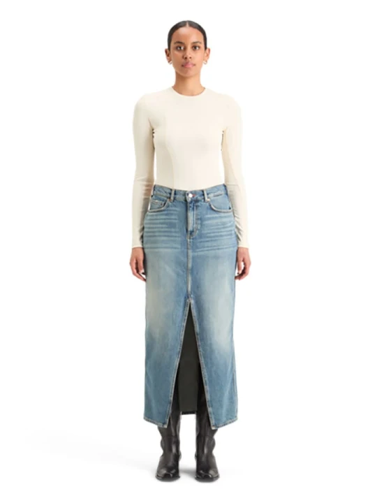 Zdjęcie produktu Scotch & Soda Spódnica dżinsowa w kolorze niebieskim rozmiar: XS