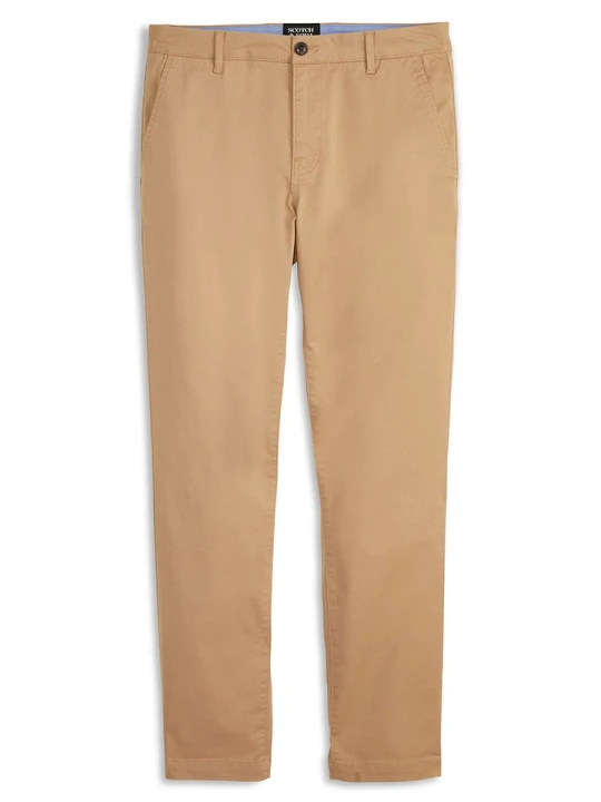 Zdjęcie produktu Scotch & Soda Spodnie chino w kolorze jasnobrązowym rozmiar: W34/L32
