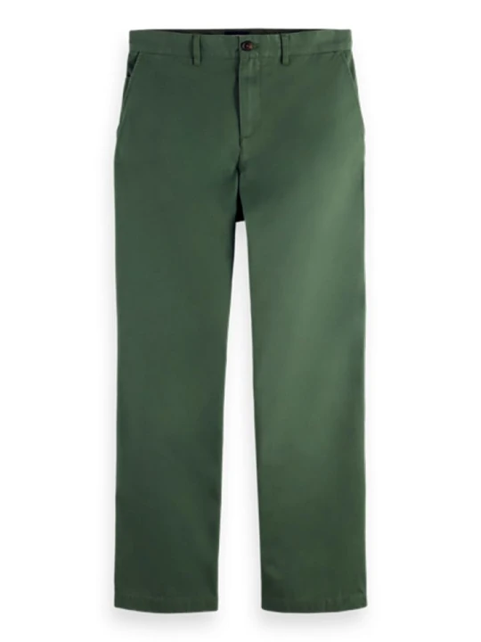 Zdjęcie produktu Scotch & Soda Spodnie chino w kolorze zielonym rozmiar: W33/L32