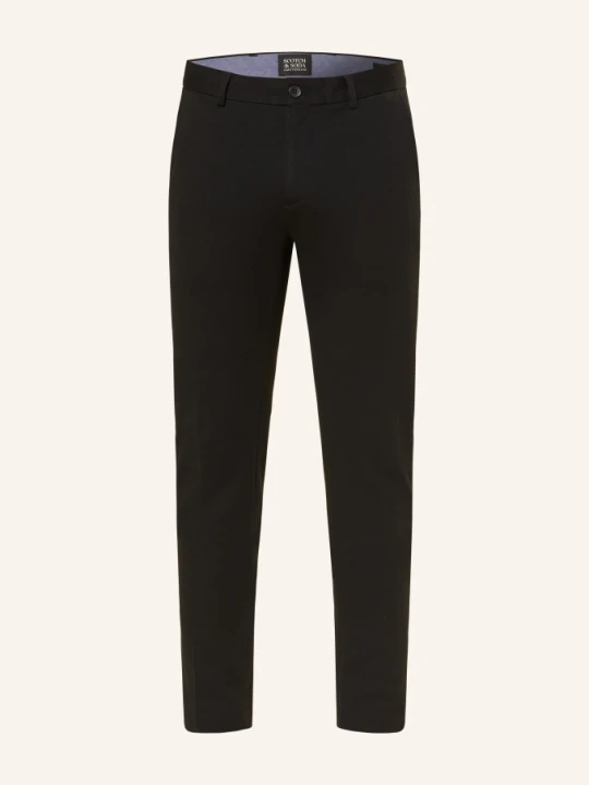 Zdjęcie produktu Scotch & Soda Spodnie Dżersejowe Core Super Slim Fit schwarz CZARNY