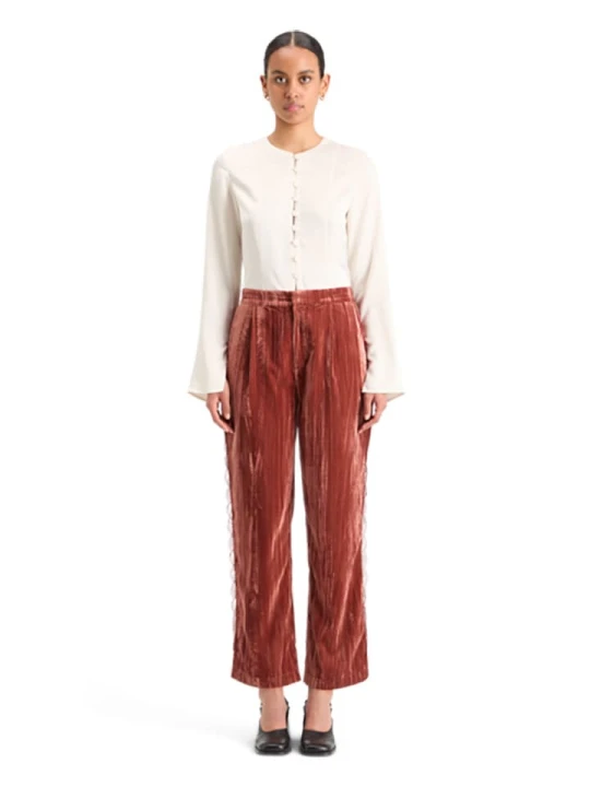 Zdjęcie produktu Scotch & Soda Spodnie w kolorze czerwonym rozmiar: W28