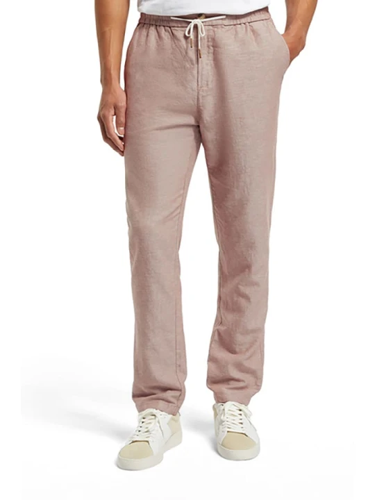 Zdjęcie produktu Scotch & Soda Spodnie w kolorze szaroróżowym rozmiar: W30 / L32