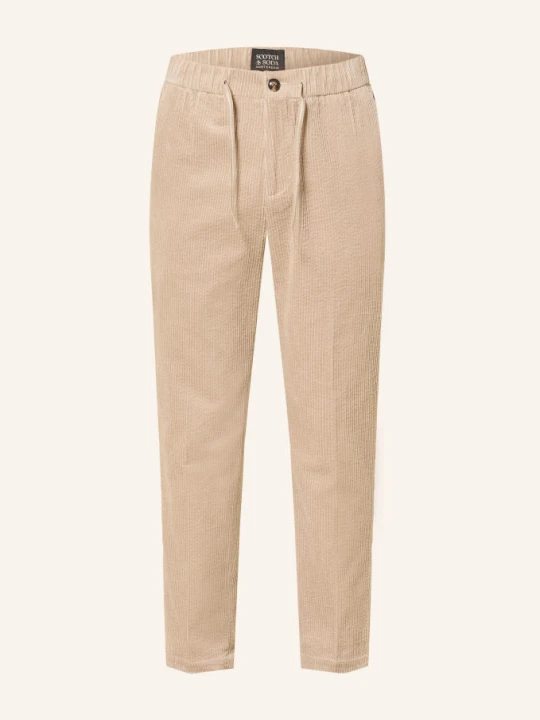 Zdjęcie produktu Scotch & Soda Spodnie Z Sztruksu O Kroju Slim Fit beige