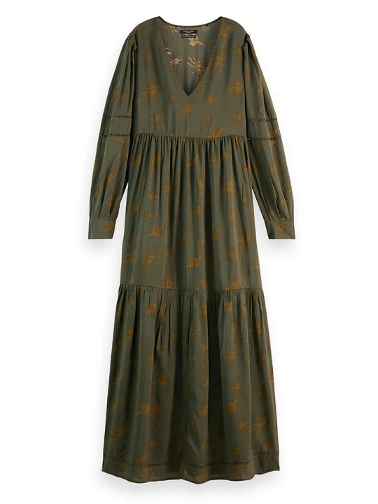 Zdjęcie produktu Scotch & Soda Sukienka w kolorze khaki rozmiar: 42