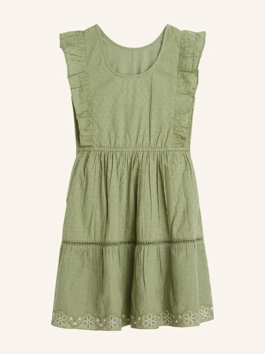 Zdjęcie produktu Scotch & Soda Sukienka Z Falbanami gruen OLIWKOWY