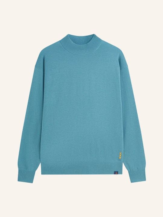 Zdjęcie produktu Scotch & Soda Sweter blau TURKUSOWY