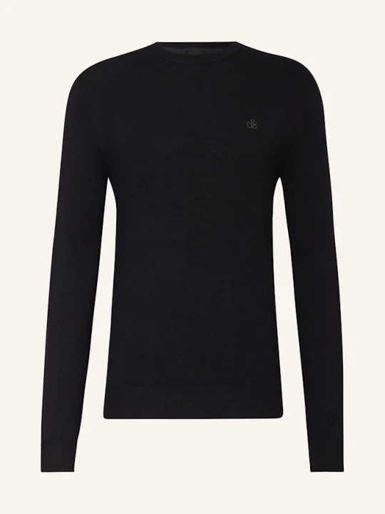 Zdjęcie produktu Scotch & Soda Sweter schwarz CZARNY
